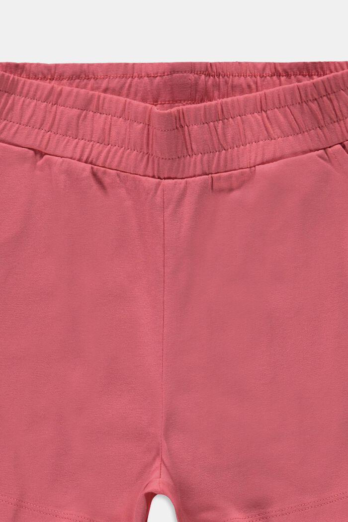 Shorts aus Jersey, ORANGE RED, detail image number 2