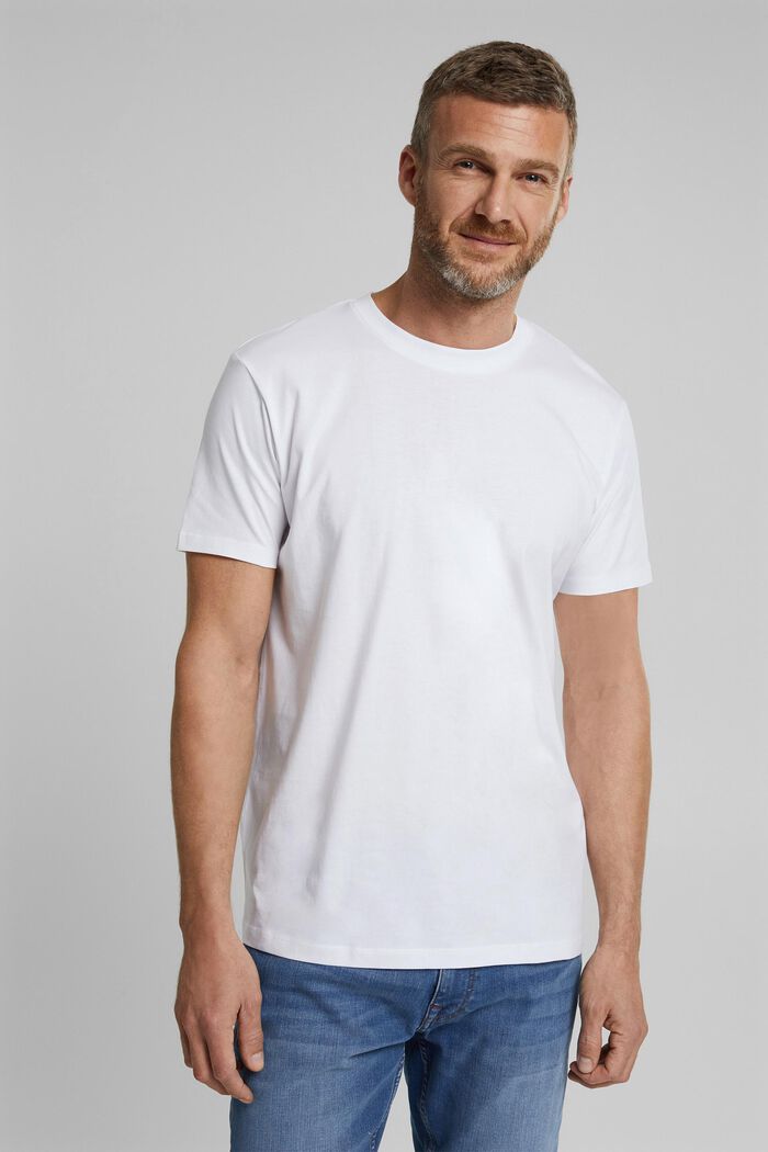 Jersey-T-Shirt aus 100% Organic Cotton