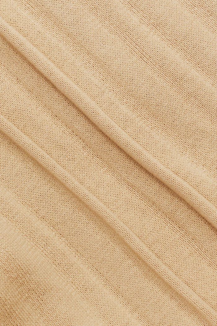 Poloshirt in schmaler Passform, SAND, detail image number 4