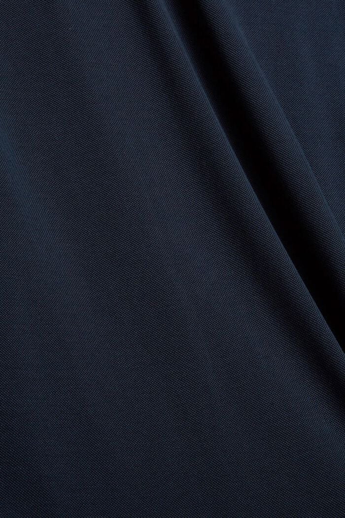 Piqué-Poloshirt aus Pima Baumwolle, NAVY, detail image number 5