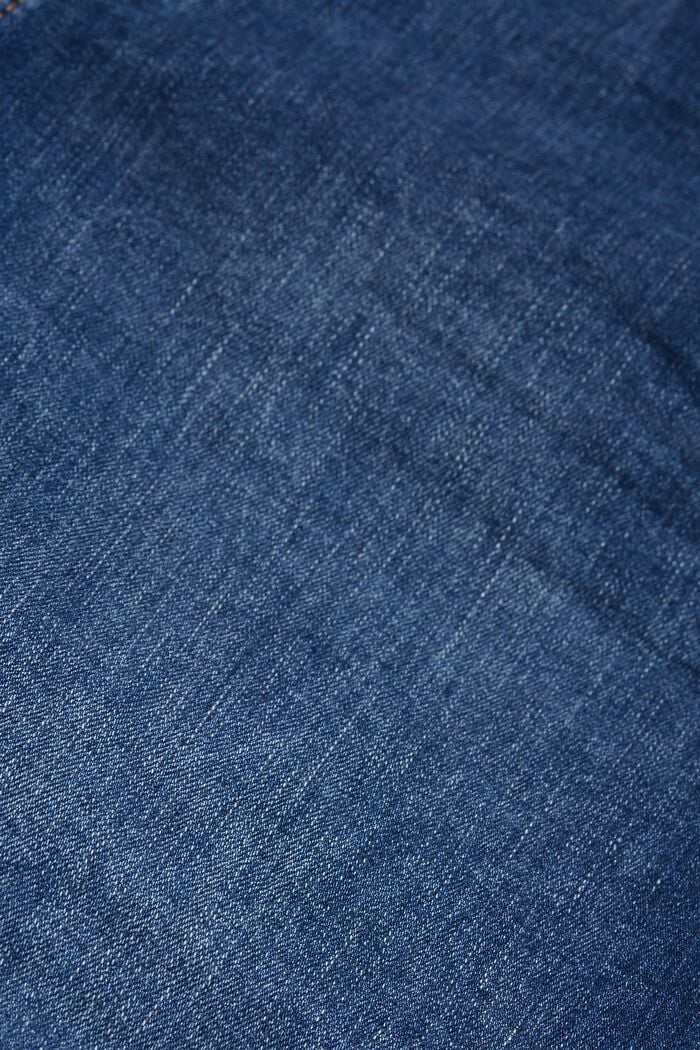 Shorts aus Stretch-Denim, BLUE DARK WASHED, detail image number 4