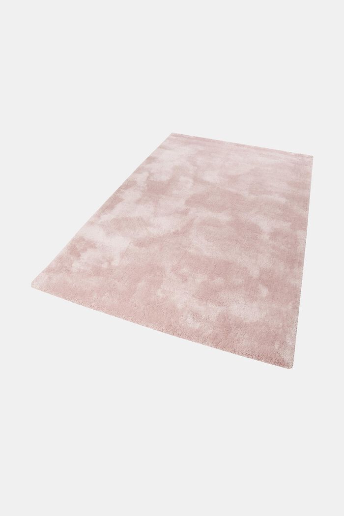 Hochflor-Teppich im unifarbenen Design, PINK, detail image number 2