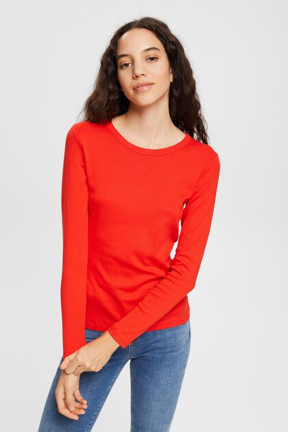 Longsleeve, RED, overview