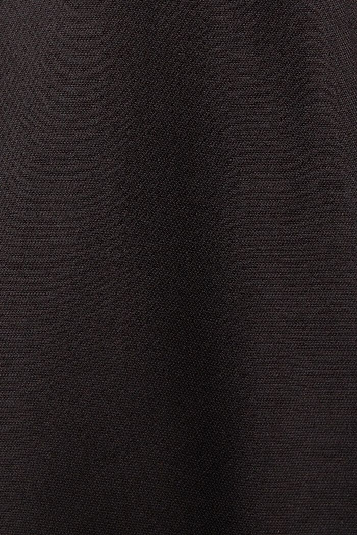 Recycelt: Wattierter Mac Coat mit flexibler Kapuze, BLACK, detail image number 5