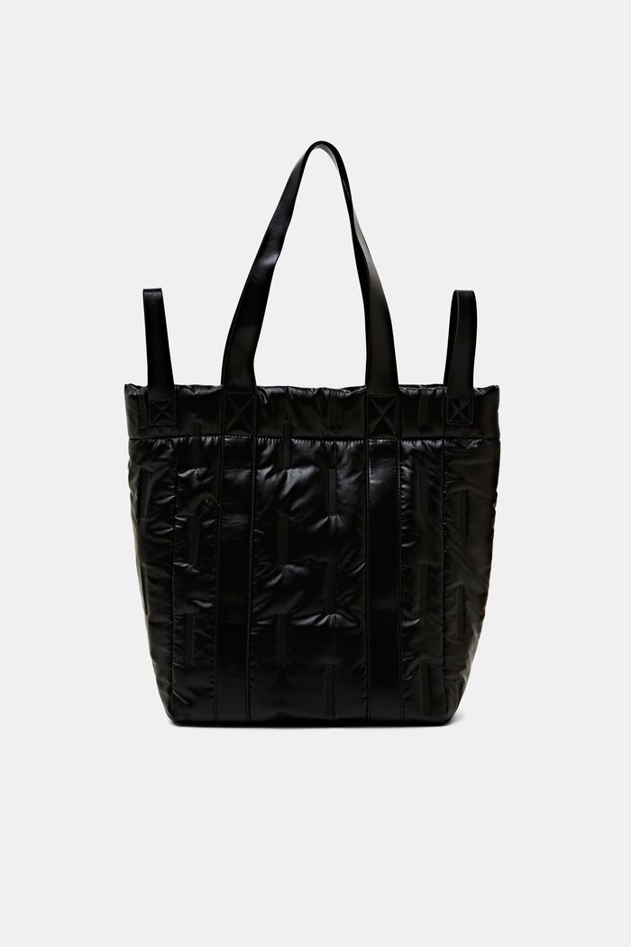 Glänzende Tote Bag, BLACK, detail image number 0