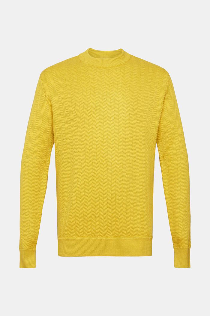 Sweater mit Fischgrat-Muster