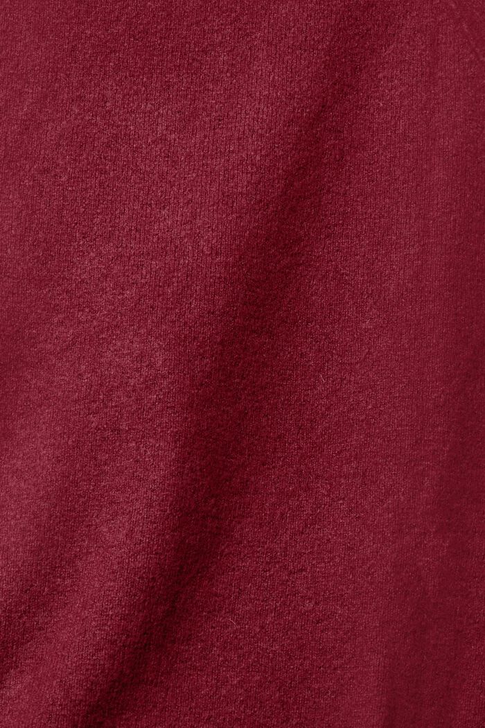 Cardigan aus Wollmix, CHERRY RED, detail image number 5