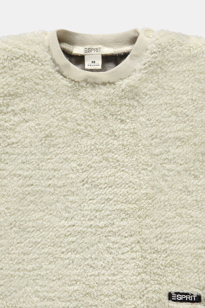 Webfell-Sweatshirt, DUSTY NUDE, detail image number 2