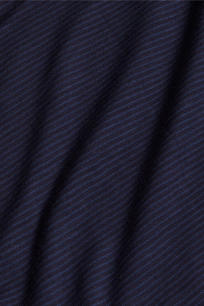 Pyjama-Shorts mit Spitze, LENZING™ ECOVERO™, NAVY, detail image number 4