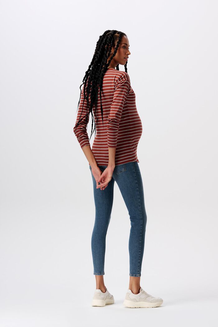 MATERNITY Jeggings in Cropped-Länge, BLUE MEDIUM WASHED, detail image number 1