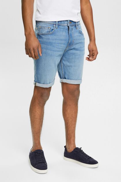 Jeans Shorts aus Baumwolle