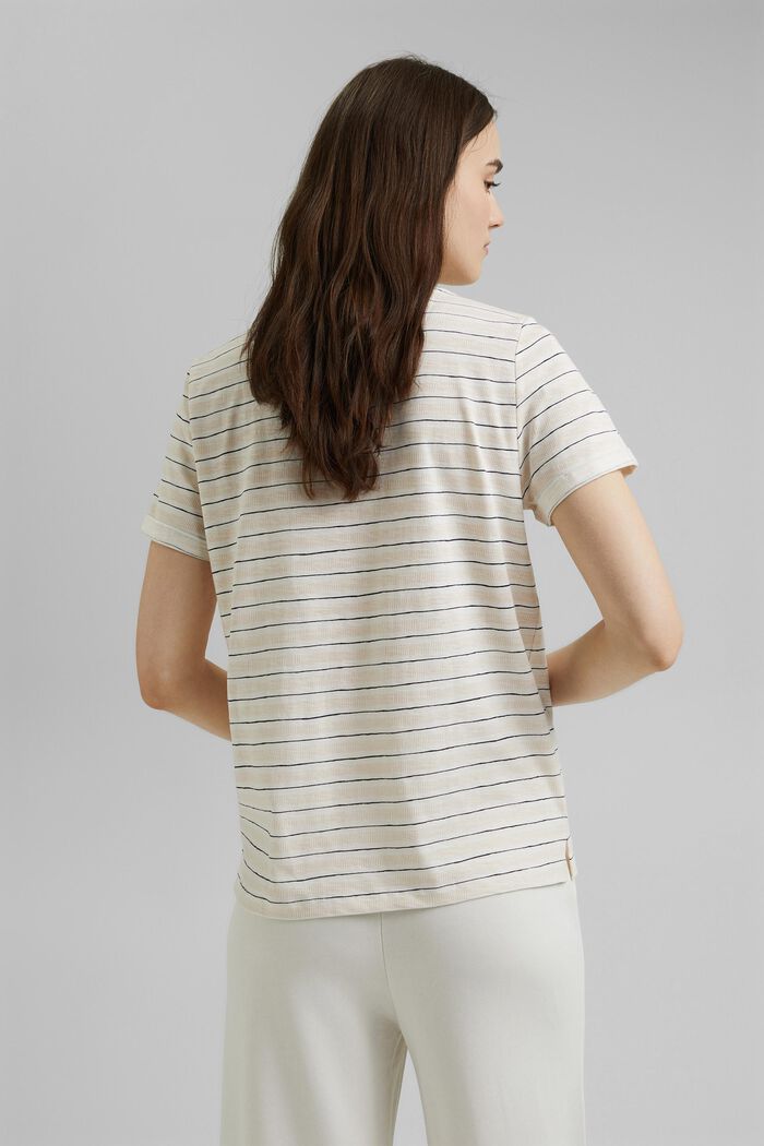 T-Shirt mit Print aus 100% Organic Cotton, OFF WHITE, detail image number 3