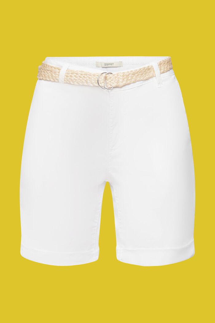 Chino-Shorts, WHITE, detail image number 6