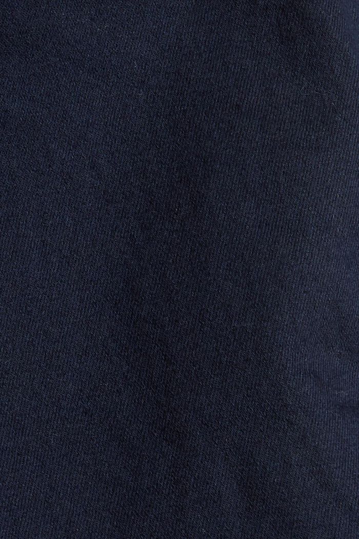 Jeans mit hohem Bund, Bio-Baumwoll-Mix, BLUE RINSE, detail image number 4