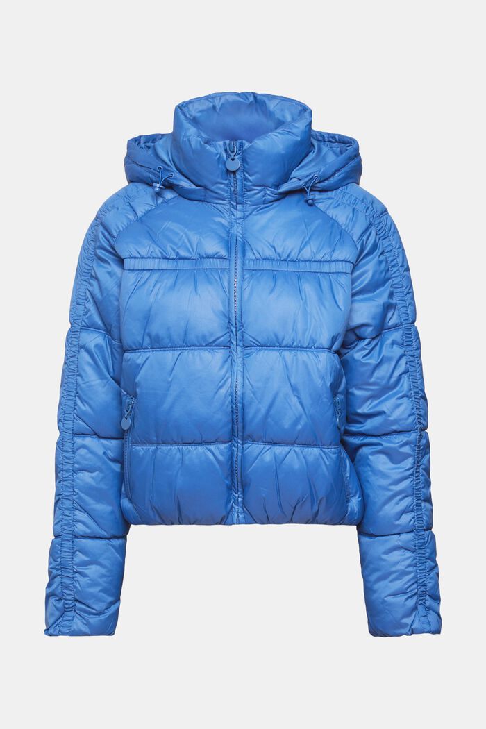Stepp-Jacke mit abnehmbarer Kapuze, BLUE, detail image number 5