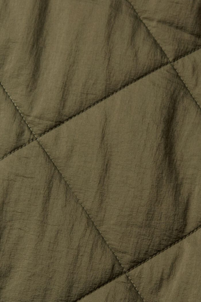Coats woven, DARK KHAKI, detail image number 6