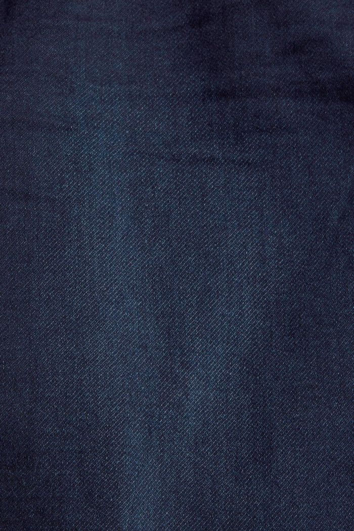 Jeans-Shorts aus Bio-Baumwoll-Mix, BLUE RINSE, detail image number 5