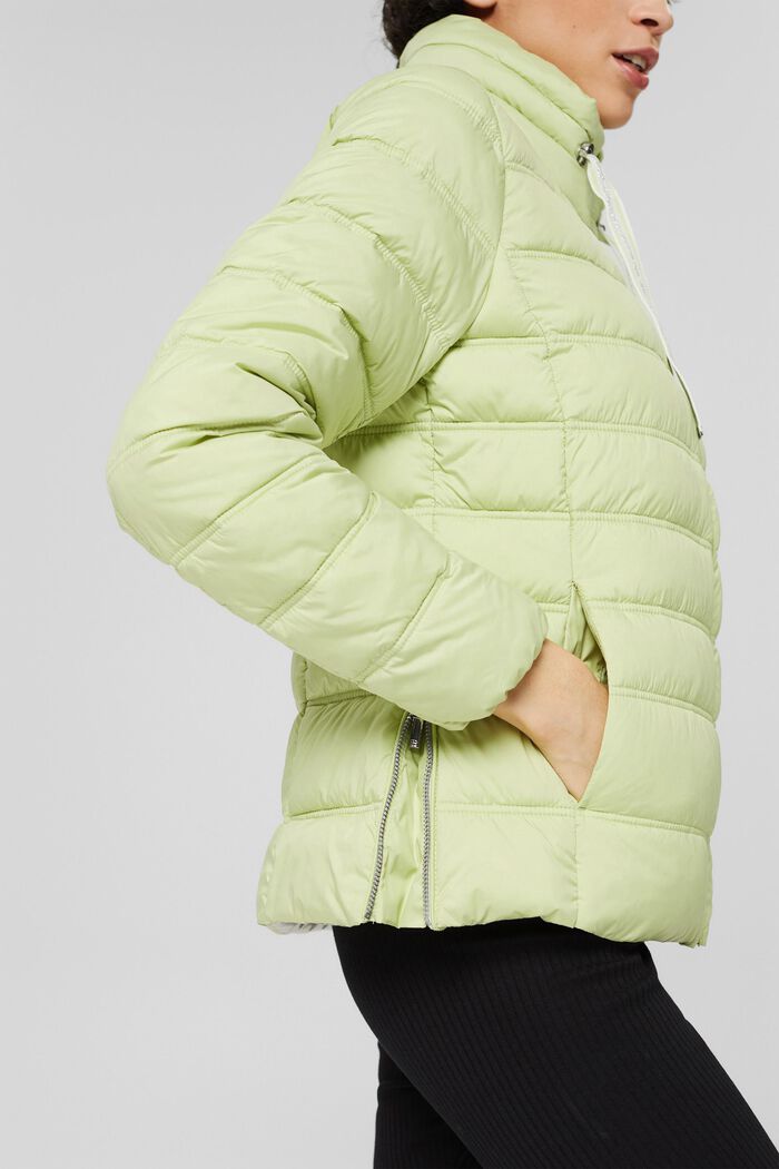 Recycelt: Steppjacke mit 3M™ Thinsulate™, PASTEL GREEN, detail image number 5
