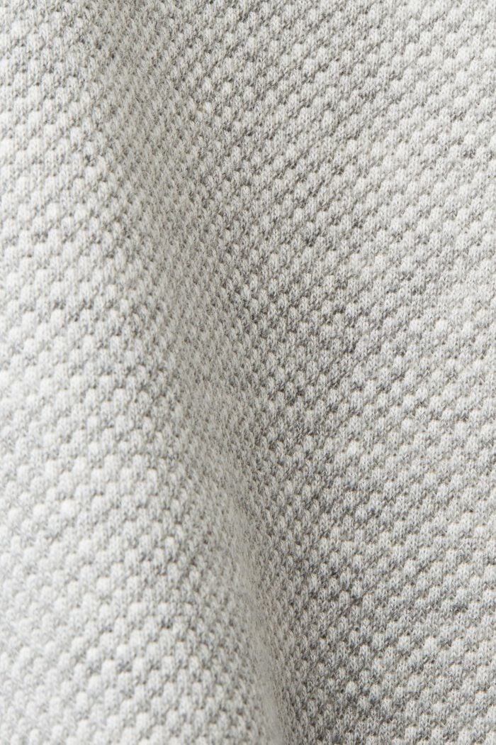 Ärmelloses Kapuzen-Sweatshirt mit Cord-Details, LIGHT GREY, detail image number 6
