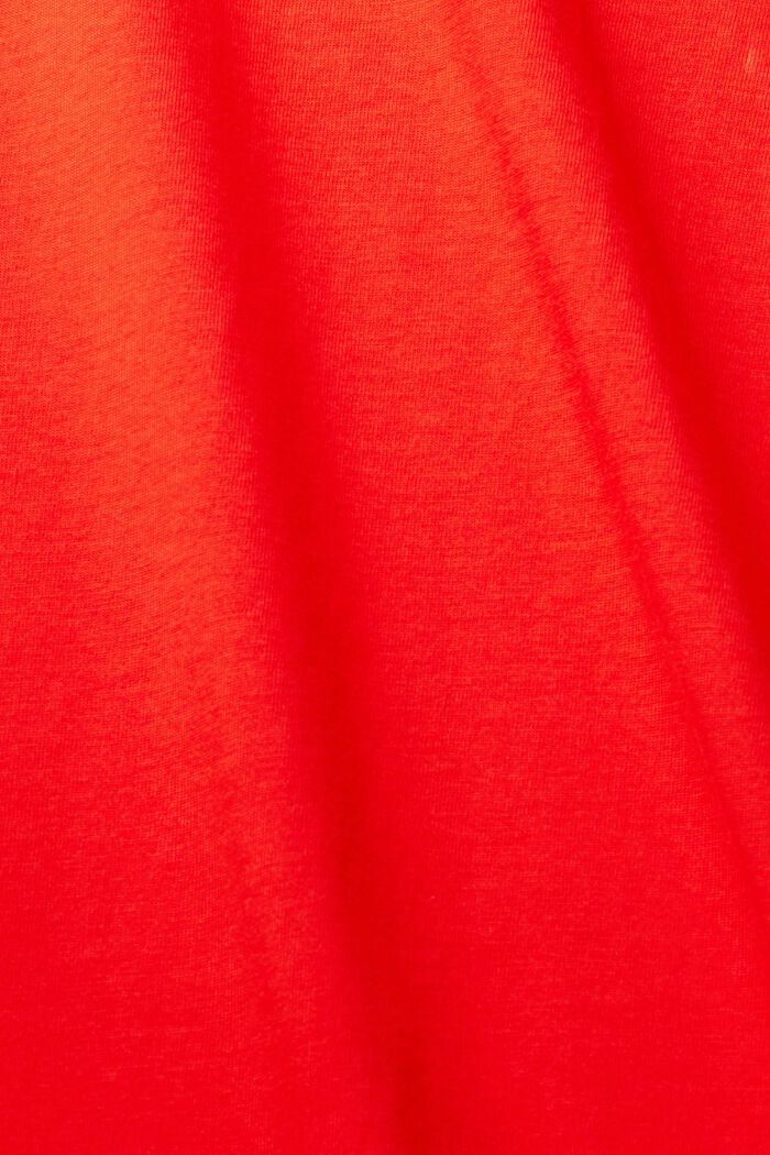 Jersey T-Shirt, 100% Baumwolle, RED, detail image number 1
