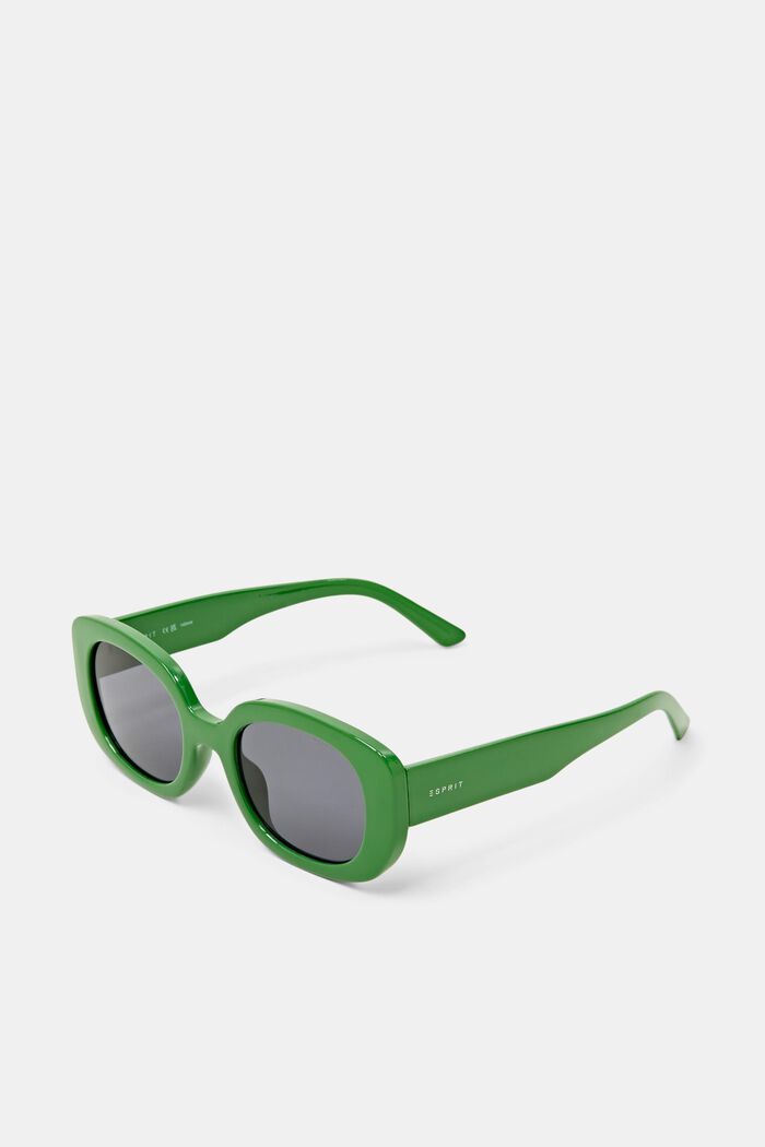 Quadratische Sonnenbrille, GREEN, detail image number 2