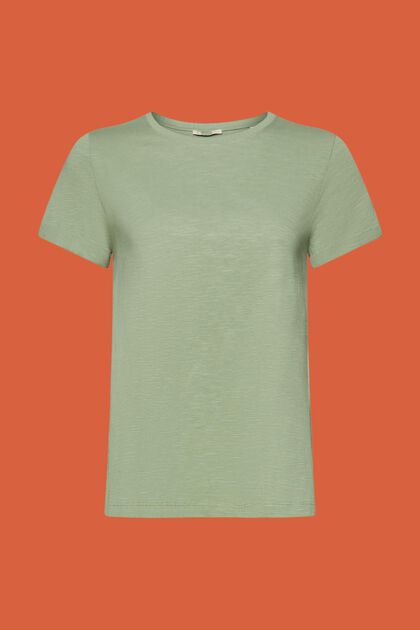 Klassisches Rundhals-T-Shirt, 100 % Baumwolle