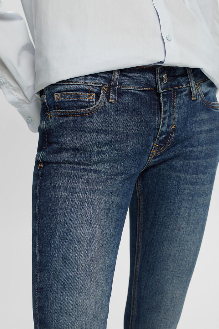 Low-Rise Skinny Jeans, BLUE MEDIUM WASHED, detail image number 1