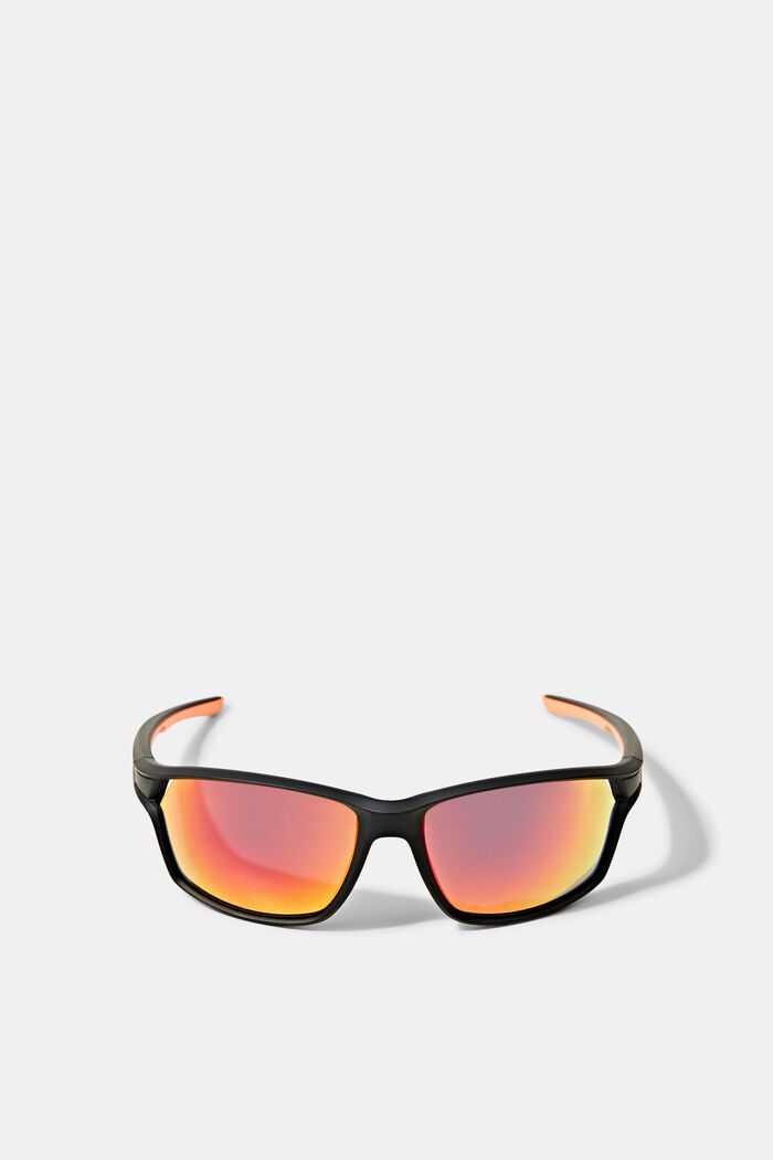 Sport-Sonnenbrille mit verspiegelten Gläsern, RED, detail image number 0