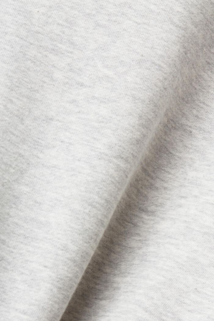 Cropped College-Sweatshirt mit Patches, LIGHT GREY, detail image number 5