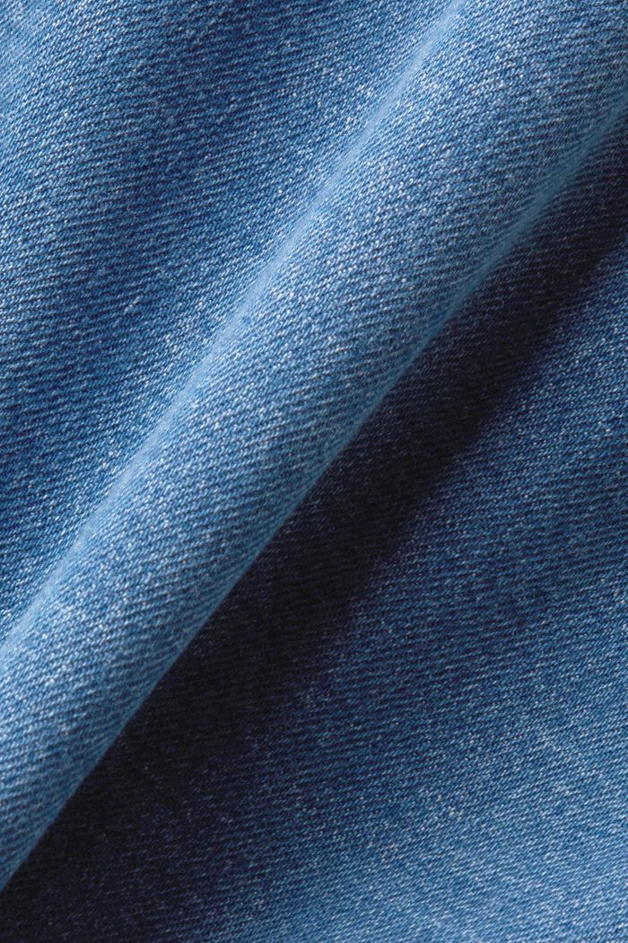 Oversize Jeansjacke in Cropped-Länge, BLUE MEDIUM WASHED, detail image number 5