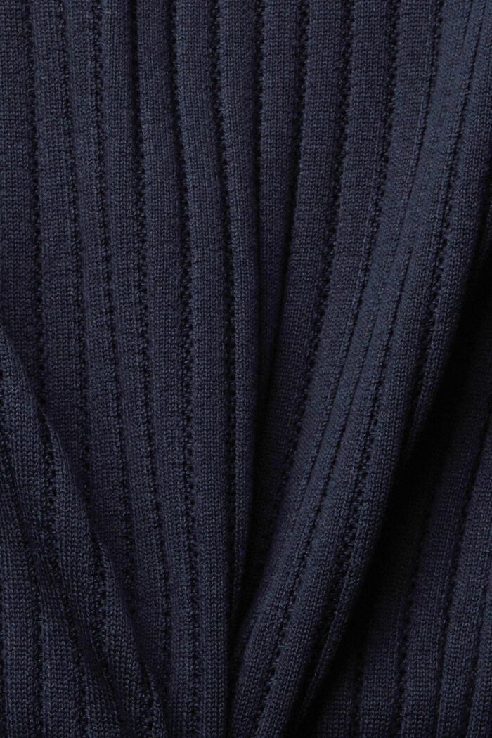 Off-Shoulder-Pullover, NAVY, detail image number 1