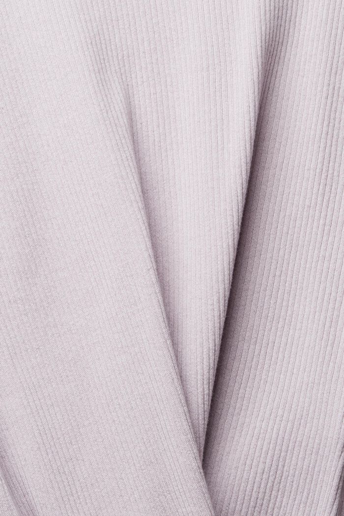 Pullover in gerippter Optik, LAVENDER, detail image number 1