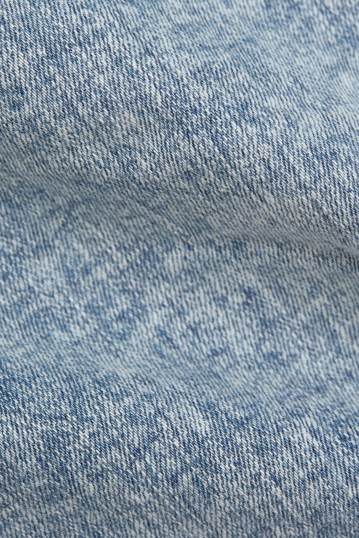 Jeansjacke im Used-Look, Organic Cotton, BLUE LIGHT WASHED, detail image number 4
