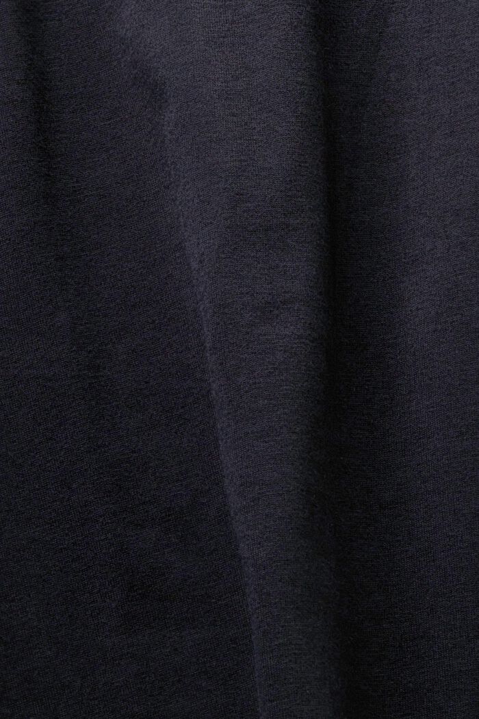 Schulterfreies Shirt aus Baumwolle, BLACK, detail image number 4