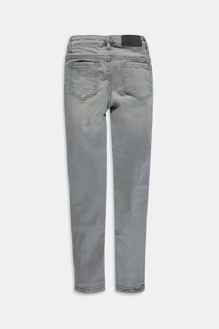 Jeans mit Verstellbund, GREY MEDIUM WASHED, detail image number 1
