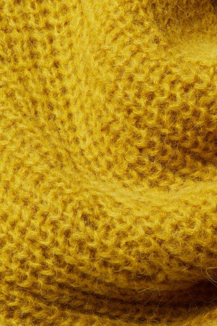Pullover aus Alpakamix, DUSTY YELLOW, detail image number 5