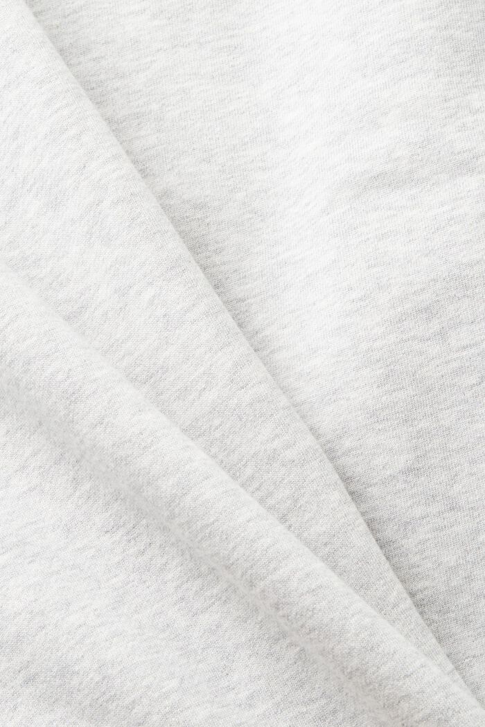 Sweatshirt mit kleinem Delfinprint, LIGHT GREY, detail image number 5