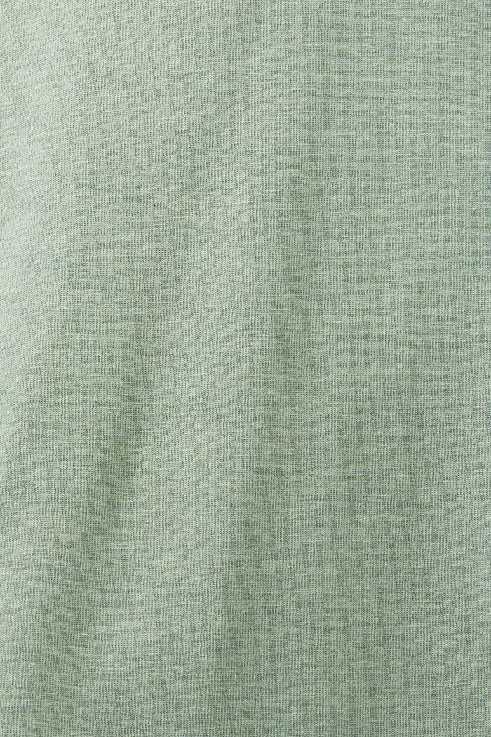 Jersey-Pyjama mit Spitzendetails, DUSTY GREEN, detail image number 4
