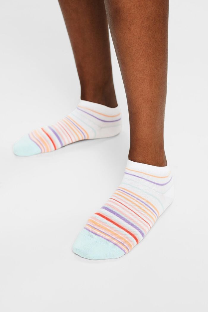 2er-Set Socken aus Bio-Baumwolle, NEW WHITE, detail image number 1