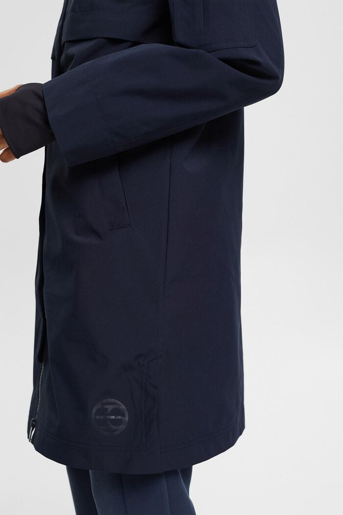 Recycelt: Funktionale Softshell-Jacke, NAVY, detail image number 5