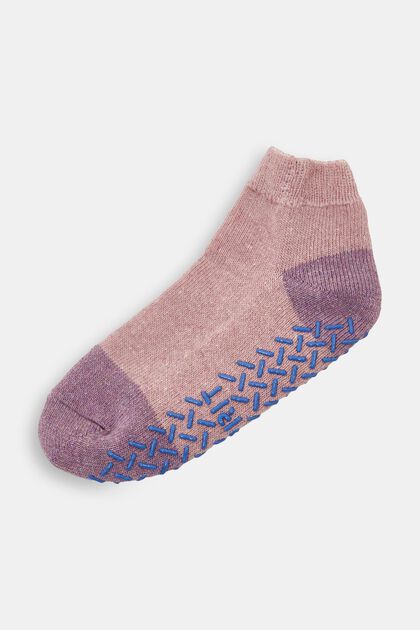 ABS-Socken aus Wollmix, BLOSSOM MELANGE, overview