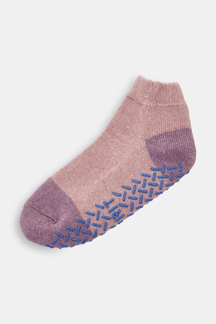 ABS-Socken aus Wollmix, BLOSSOM MELANGE, detail image number 0