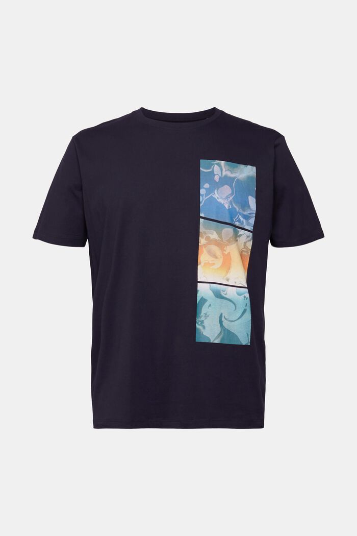 T-Shirt mit Print, NAVY, detail image number 6