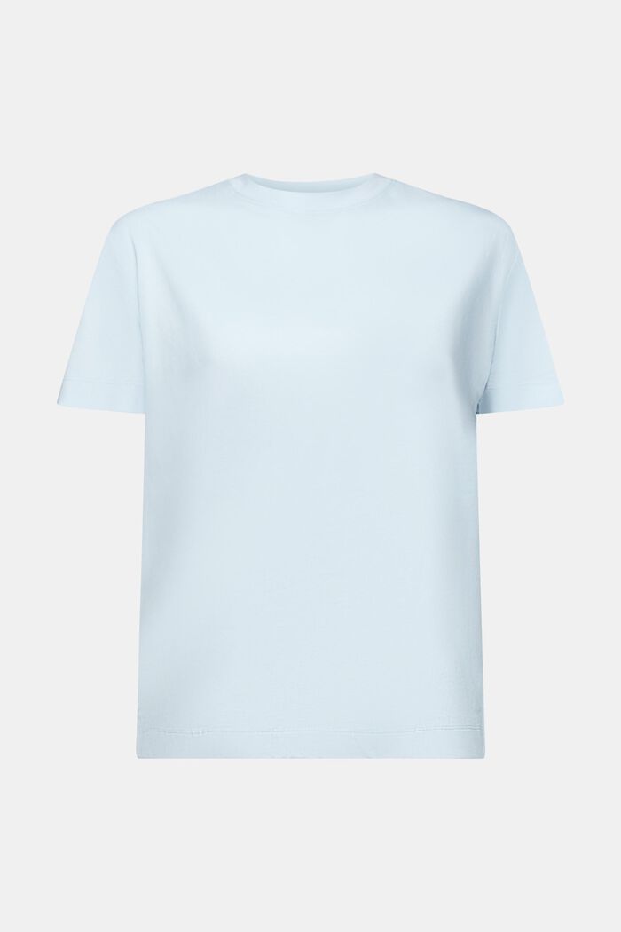 Rundhals-T-Shirt, PASTEL BLUE, detail image number 6