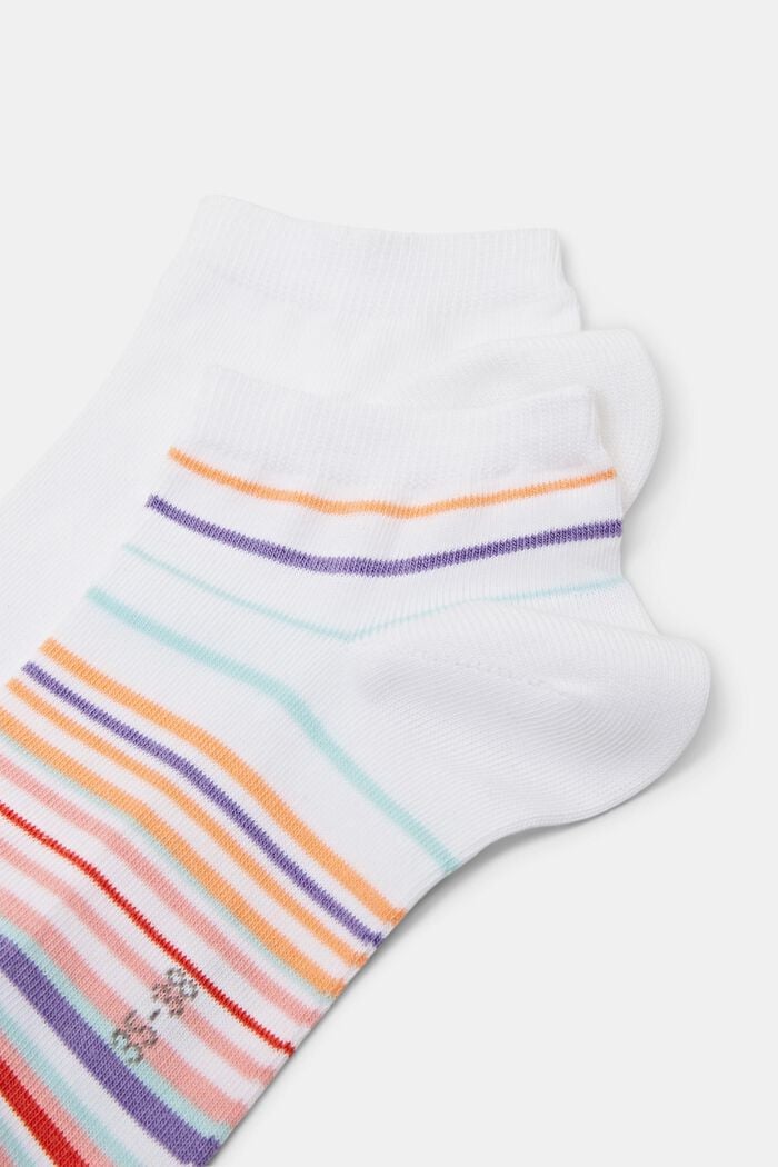 2er-Set Socken aus Bio-Baumwolle, NEW WHITE, detail image number 2