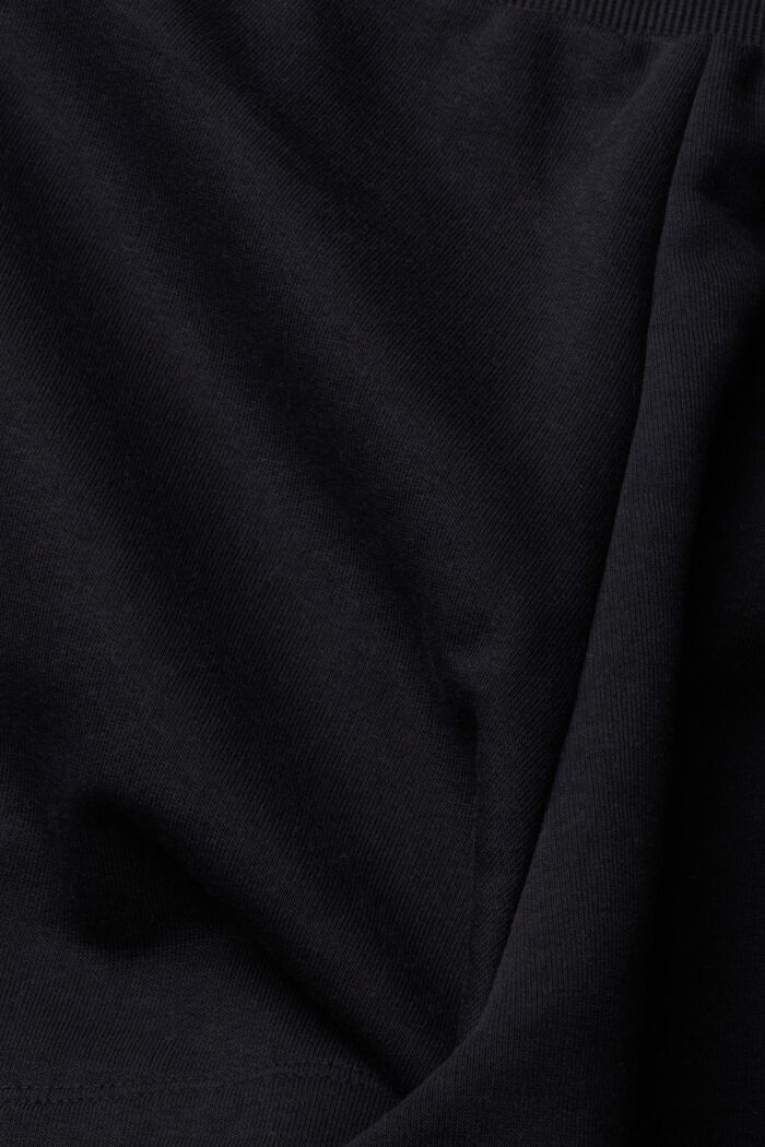 Recycelt: Shorts aus Sweat, BLACK, detail image number 5