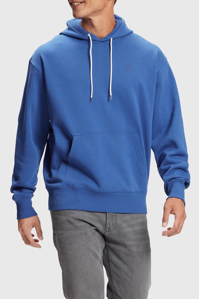 Color Dolphin Hoodie, BRIGHT BLUE, detail image number 0