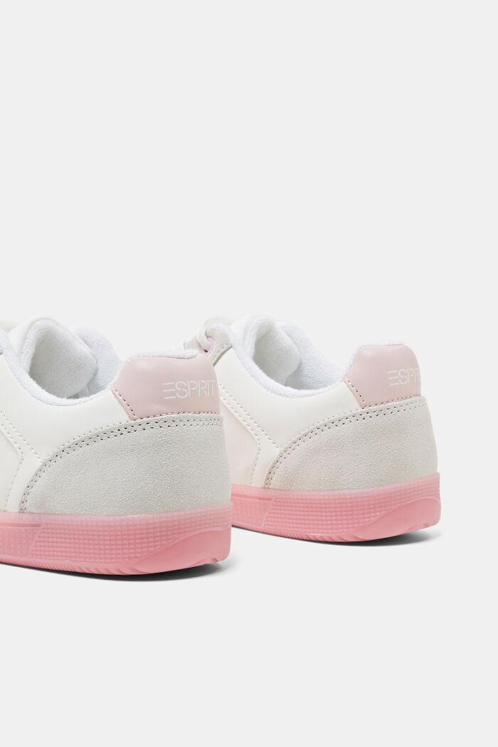 Sneakers aus Materialmix, PASTEL PINK, detail image number 4