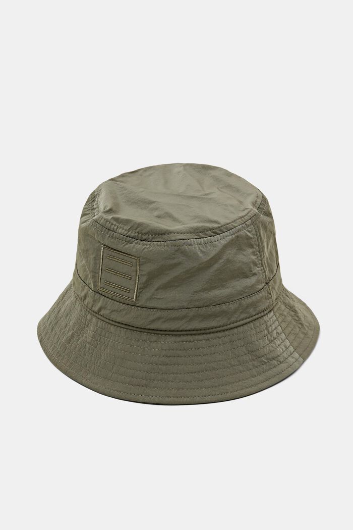 Bucket Hat mit Logo, KHAKI GREEN, detail image number 0