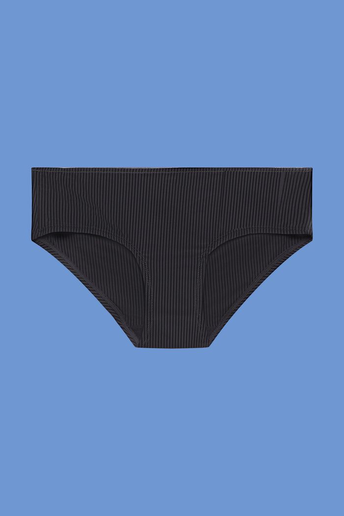 Recycelt: Hipster-Shorts aus Microfaser, DARK GREY, detail image number 4